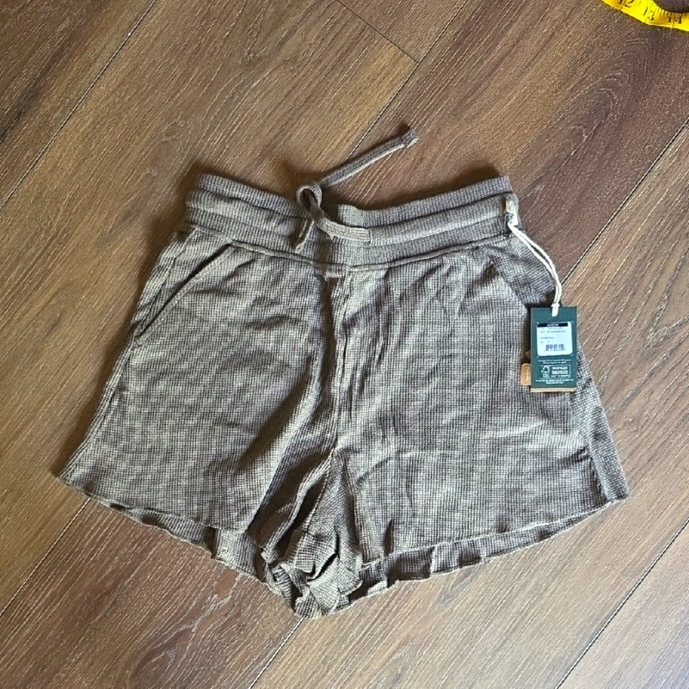 Tentree Waffle Shorts S Falcon